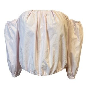 NWT 7 For All Mankind Striped Off the Shoulder Top/XSmall